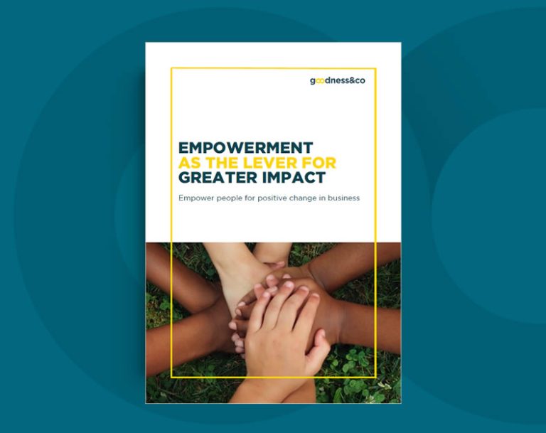 empowerment as the lever for greater impact